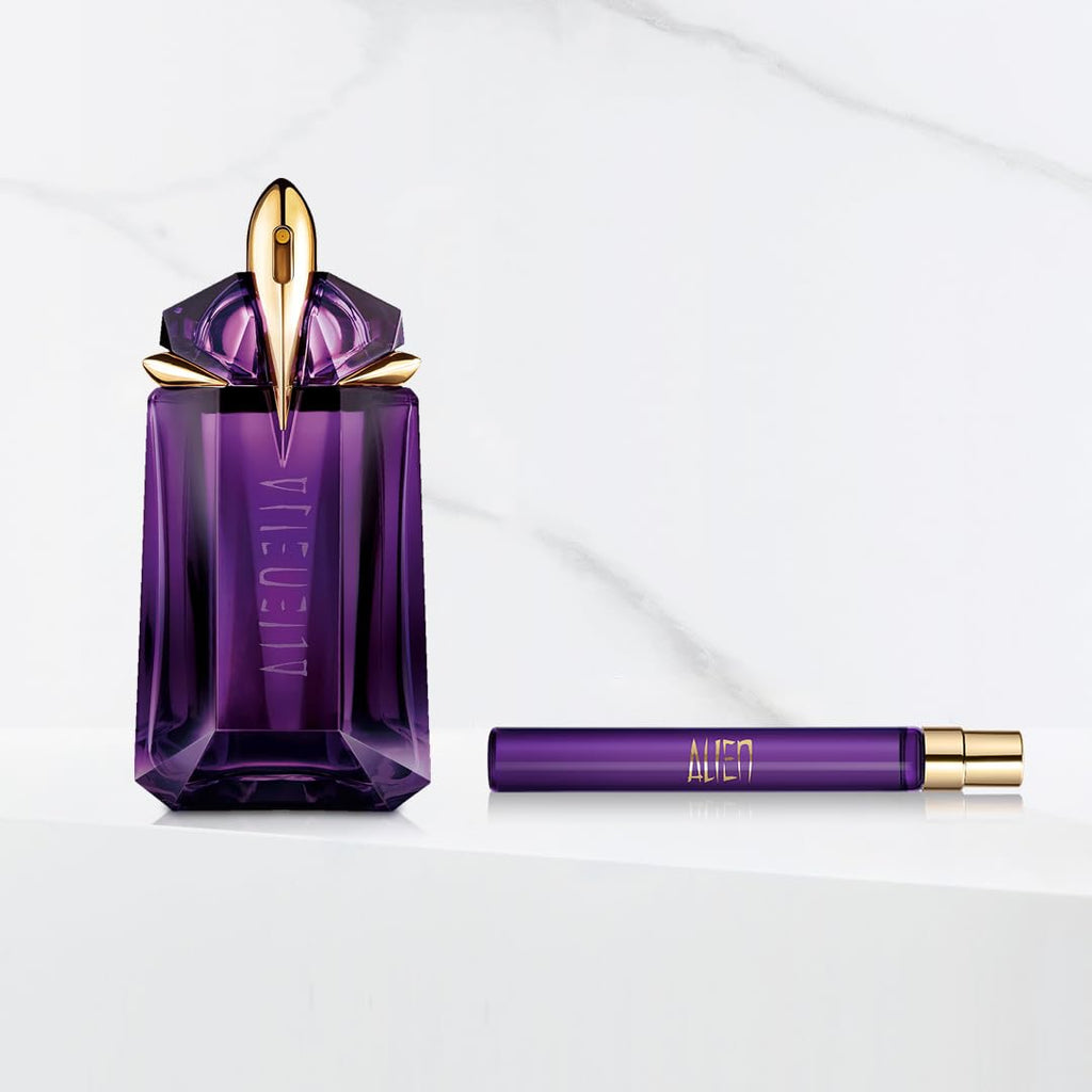 MUGLER Alien - Eau de Parfum - Women's Perfume - Floral & Woody - With Jasmine, Wood, and Amber - Long Lasting Fragrance
