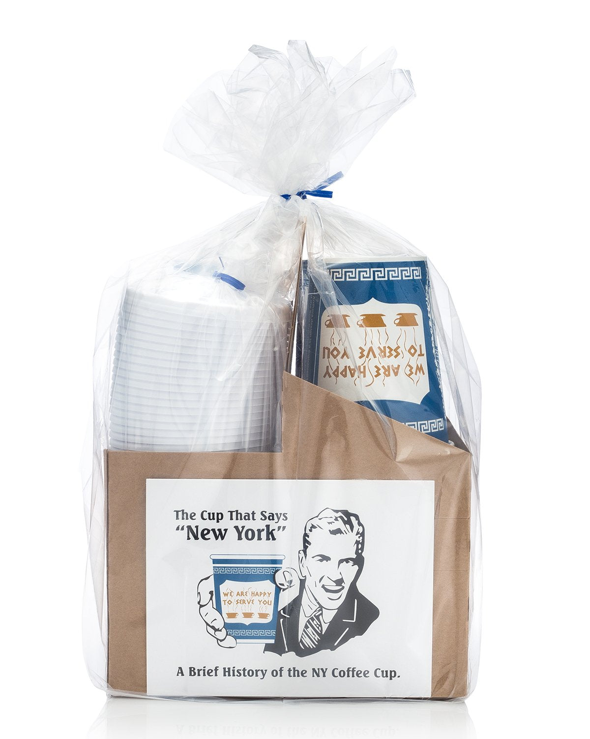 NY Coffee Cup (50 paper cups with lids)